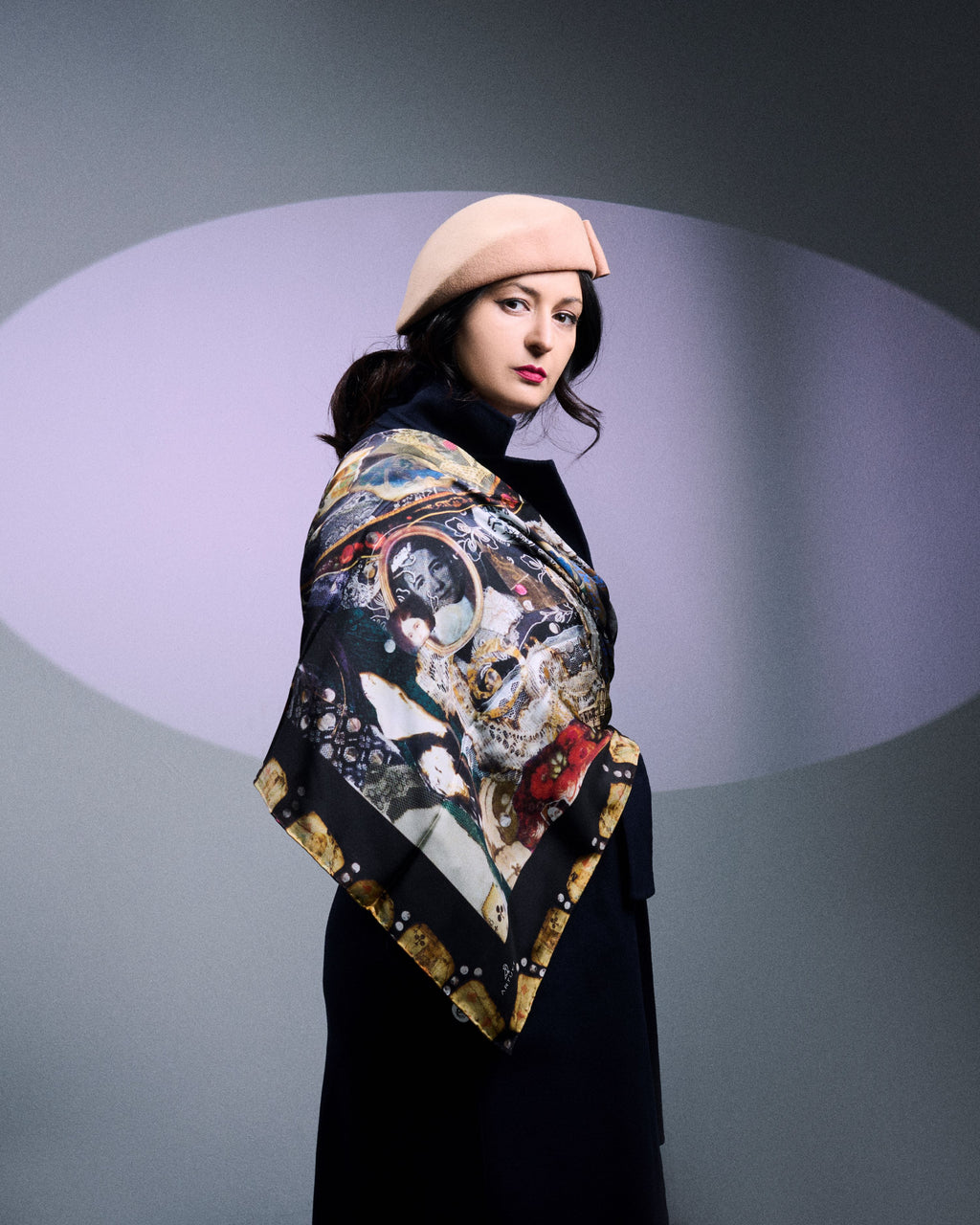 Parajanov Silk Scarf
