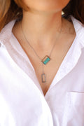 Silver pendant 'Linea'