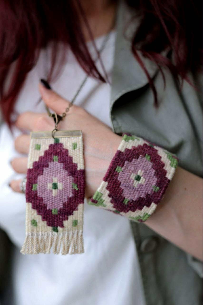 Handmade Crocheted Necklace